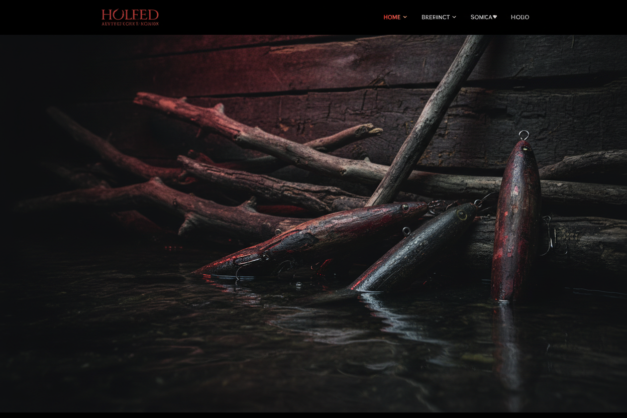 Wooden Hand-Crafted Lures