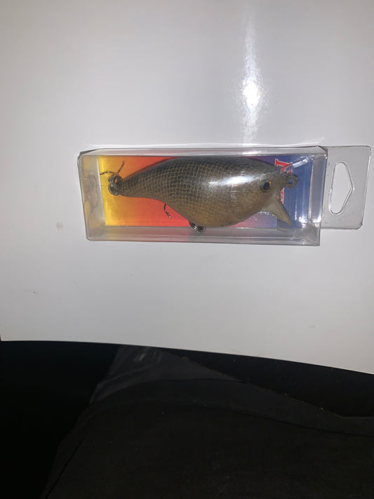 Lethal Baits Co. Handmade Wooden Fishing Lure Crankbait with rattle